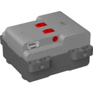 Hub, Powered Up 2-Port (Non-Bluetooth) - Screw Opening / Light Bluish Gray
