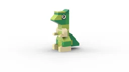 10698 Lime dinosaur