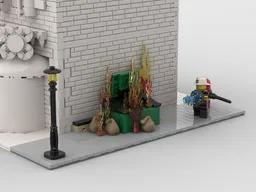 Modular Corner Fire Man | Turn every modular model into a corner