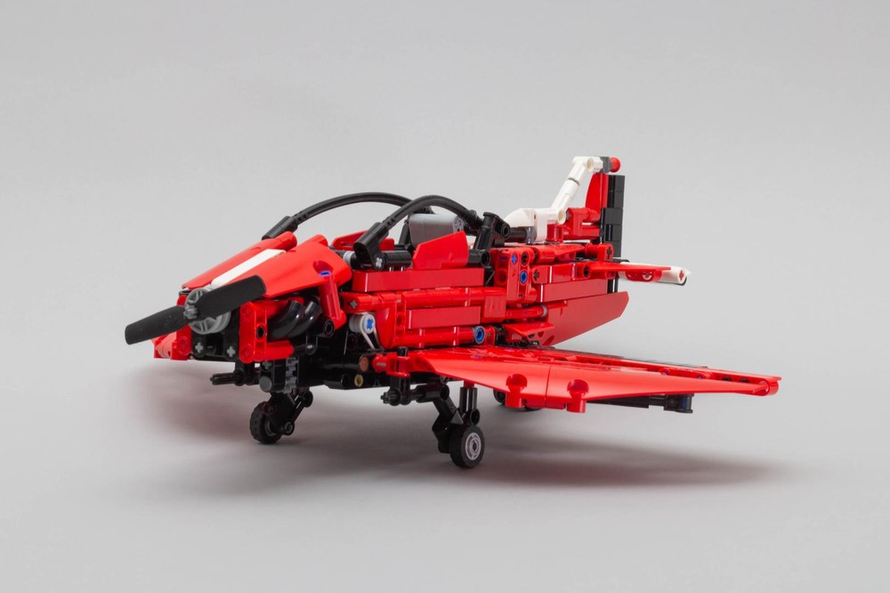 Lego Propeller plane - with realistic controls