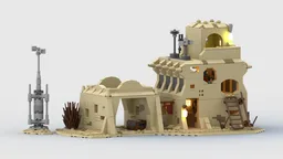 Tatooine Merchant Shop & Garage