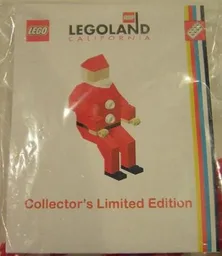 Sitting Santa (Legoland California)