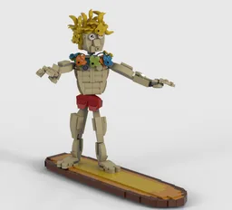 Surfer Dude from LEGO Masters