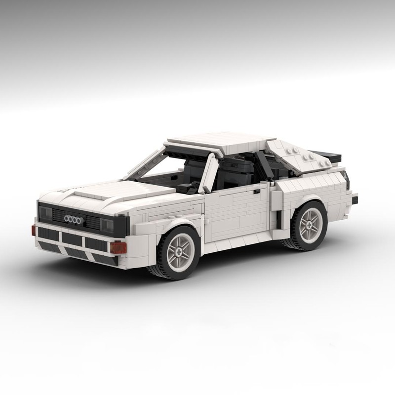 Lego Audi Sport Quattro / Urquattro 1984 (white)