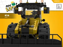 Case loader landfill