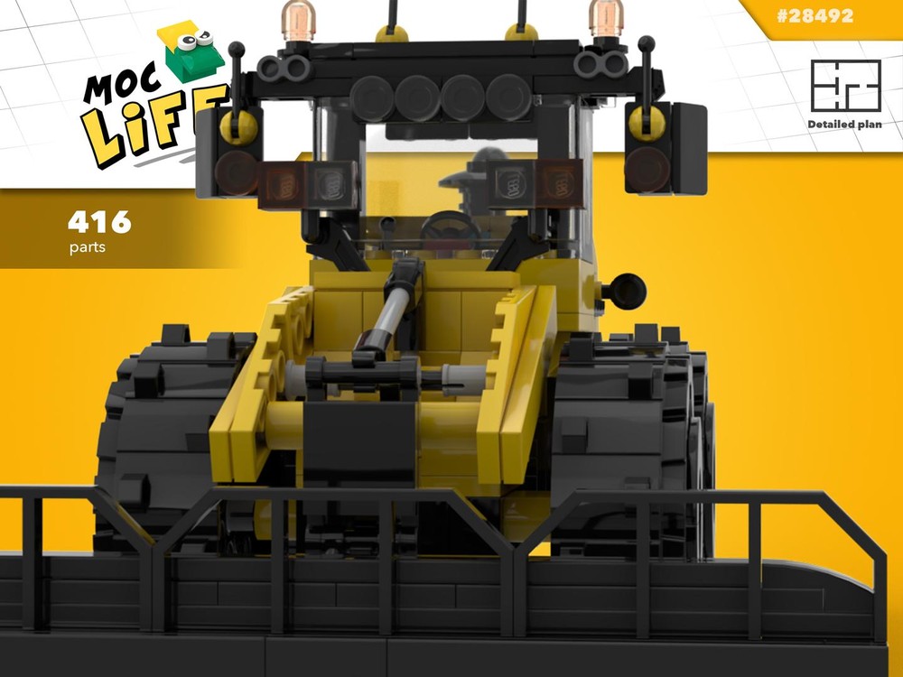 Lego Case loader landfill