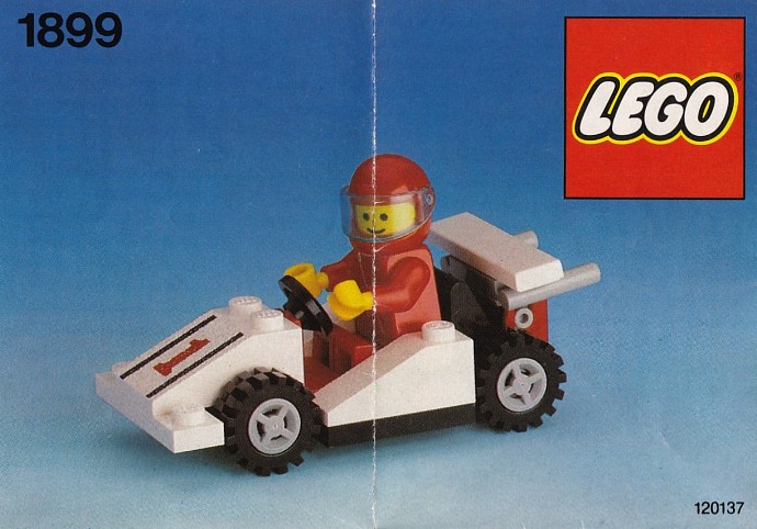 Lego Race Car Number 1