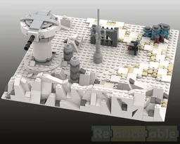 Hoth turret and trench