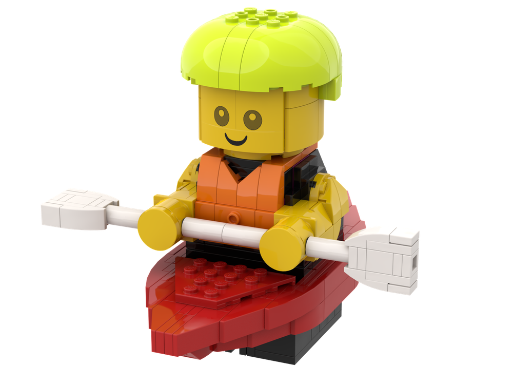 Lego Canoeist Baby
