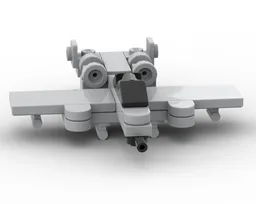 Miniature A10 Warthog MOC