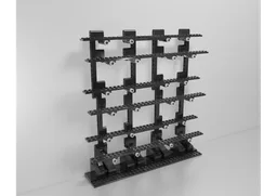 Space Stand - A Space Saving Minifig Stand