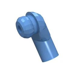 Arm, Left / Medium Blue