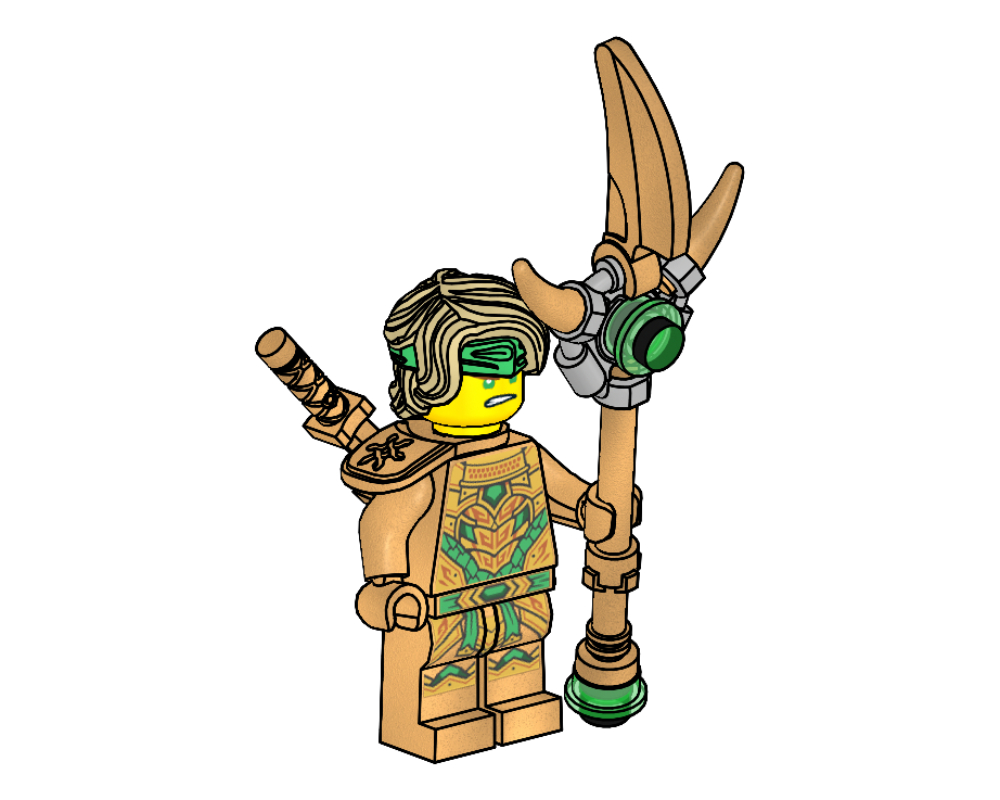 Lego Golden Oni Lloyd