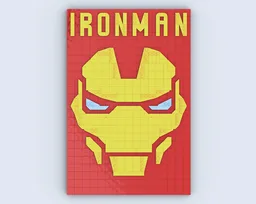 Iron Man Poster-Style Logo