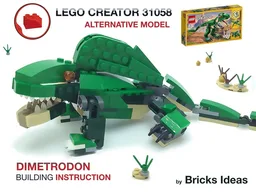 Dimetrodon MOC - Lego Creator 31058