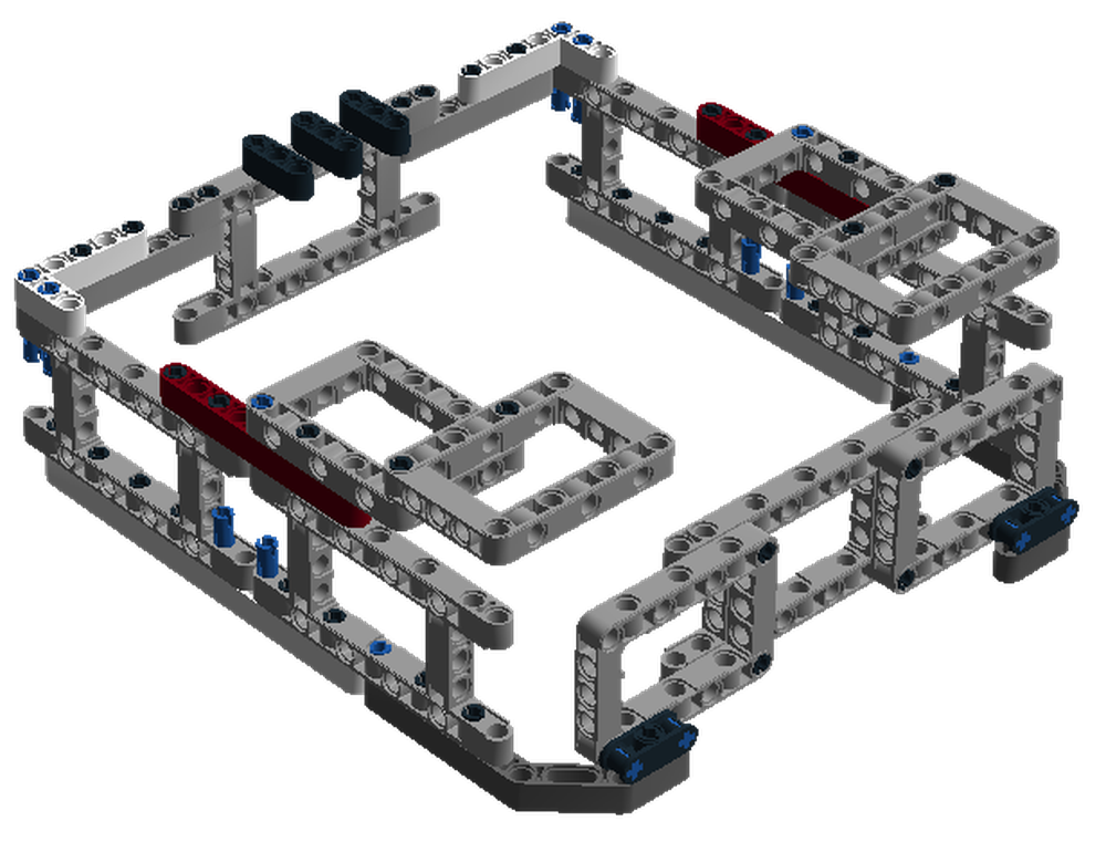 Lego Attachment FRAME-Box robot