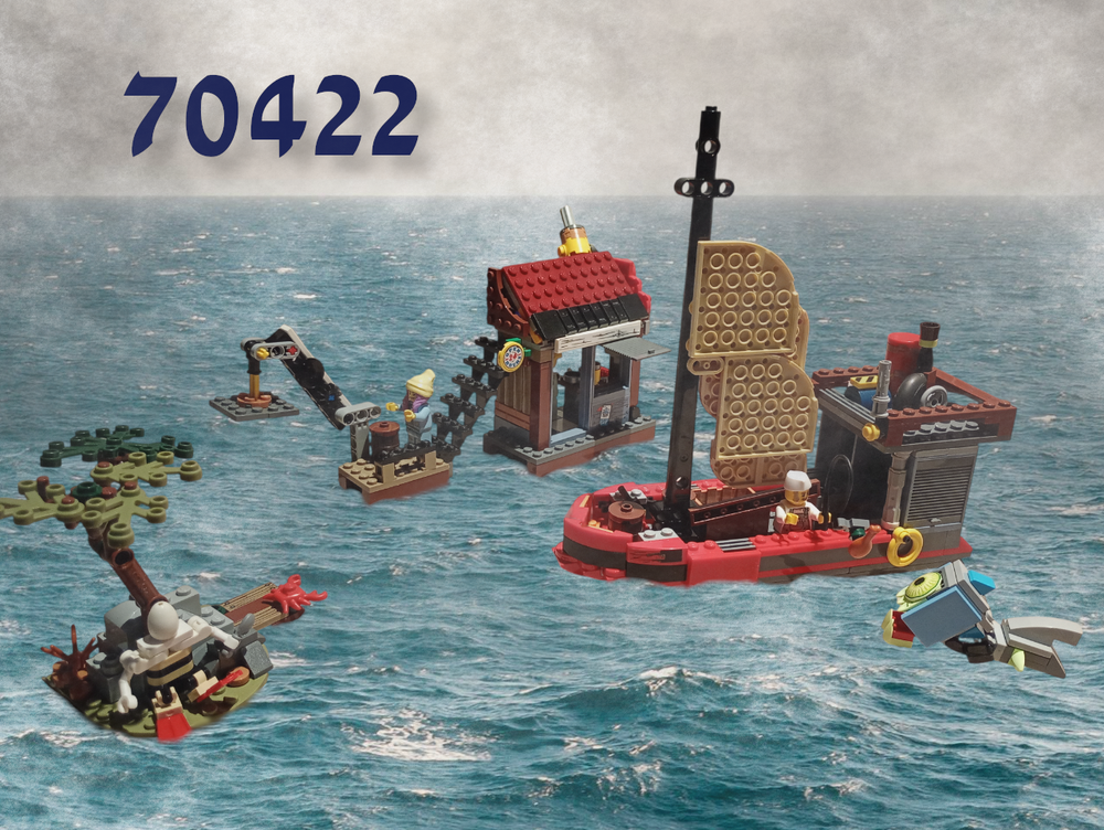 Lego The Fishing Boat of the Cursed Harbor
