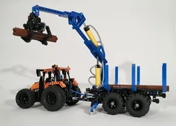 Forestry Trailer for Atmos Tractor
