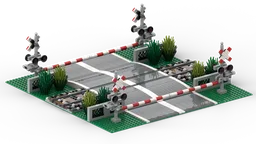 Railroad Crossing - Passage à niveau -- MOC