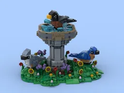 Spring Bird Bath