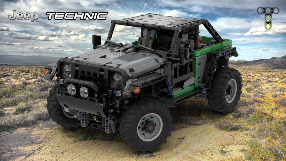 Lego 42129 Jeep Trailcat 4x4 - RC alternate build