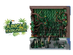Jungle Explorer (Collectible Minifigure Frame Diorama)