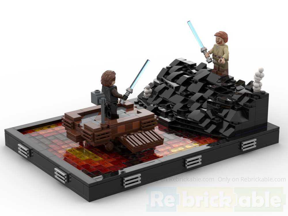 Lego Duel on Mustafar - The Highground