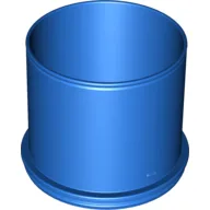 Duplo Ball Tube Straight / Blue