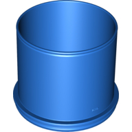 Lego Duplo Ball Tube Straight / Blue