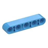 Technic Beam 1 x 5 Thick / Medium Blue