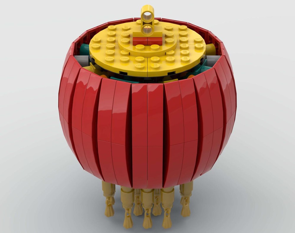 Lego Little Red Lantern Based on Set 10311 Orchid