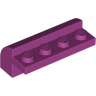 Lego Brick Curved 2 x 4 x 1 1/3 / Magenta