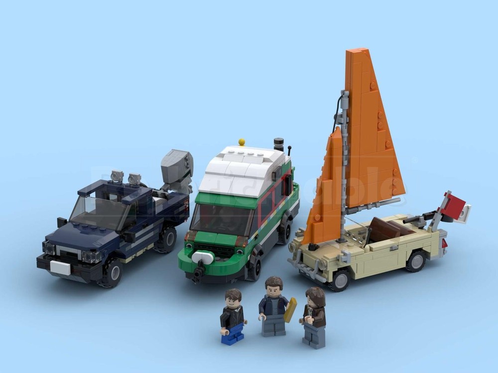Lego Top Gear - Amphibious cars