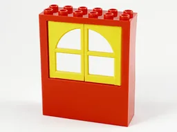 Window 2 x 6 x 6 FreeStyle with 2 Yellow Panes (6236 / 601)