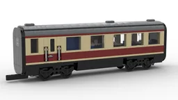 BR 601 ( VT 11.5 ) TEE dining car from the German Federal Railway ( 6wide )