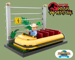Universal Studio Jurassic Park inspired building instructions, Collectible attractions Series 2