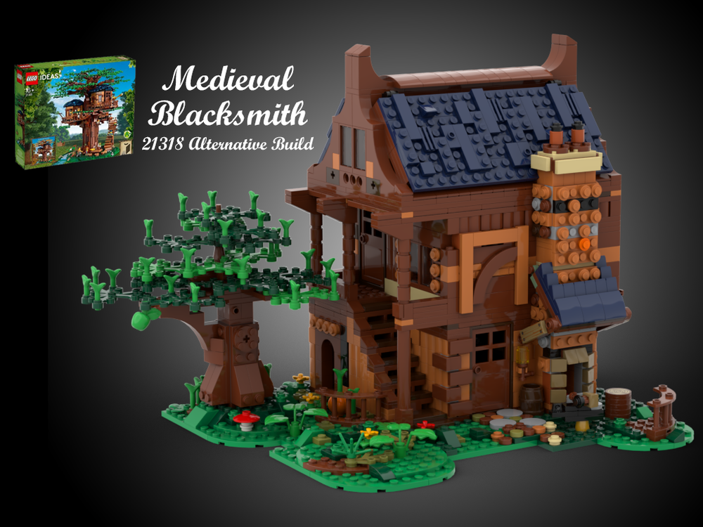 Lego 21318 Medieval Blacksmith Alternative Build