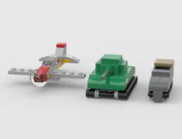 WW2 Mini US Vehicles