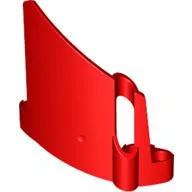 Technic Panel Fairing #22 Large Short, Small Hole, Side A / Red