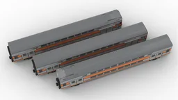 Train - Wagon - Rame VB2N -- SNCF -- MOC