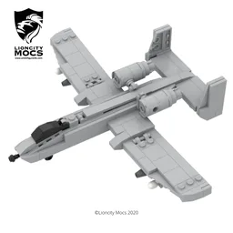 A-10 Thunderbolt II Attack Aircraft Mini MOC