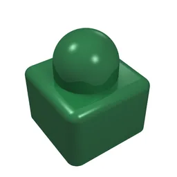 Primo Brick 1 x 1 / Green