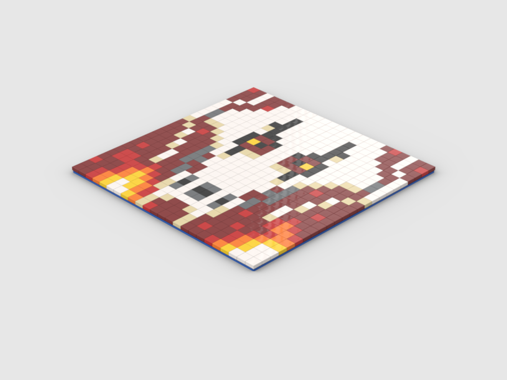 Lego General Grievous Mosaic