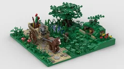 Frodo Welcomes Gandalf in Bag End