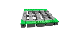 Moduverse R88 Curve Track Module