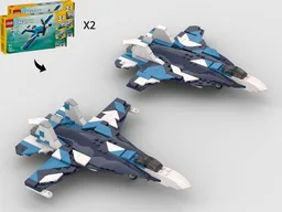 Russian 2-in-1 Alternate Builds Bundle - 2 x 31160 Race Plane