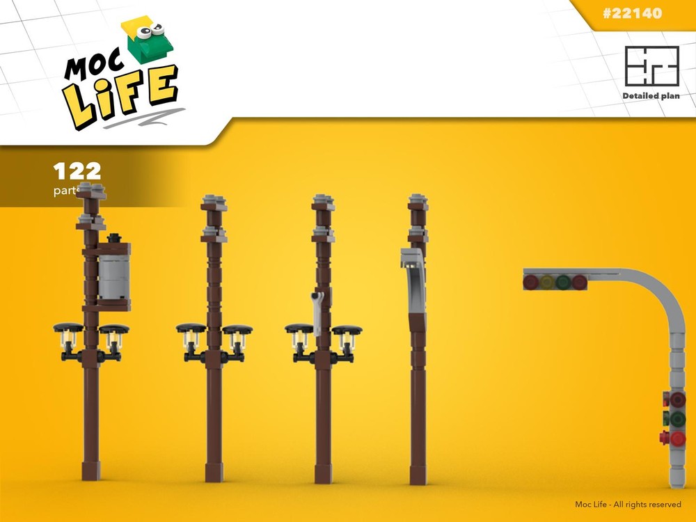 Lego Lamp Post