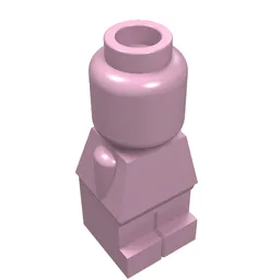 Microfig [Plain] / Bright Pink