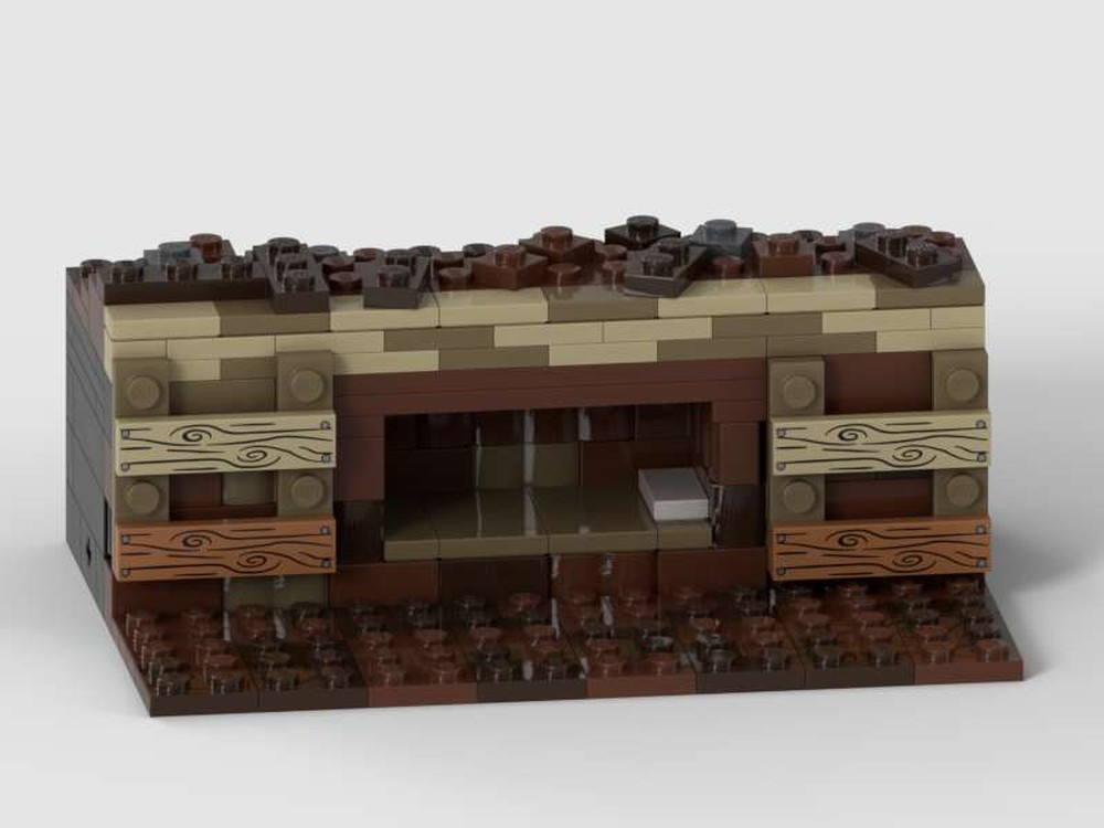 Lego Modular Trench - Straight Narrow with Bunk