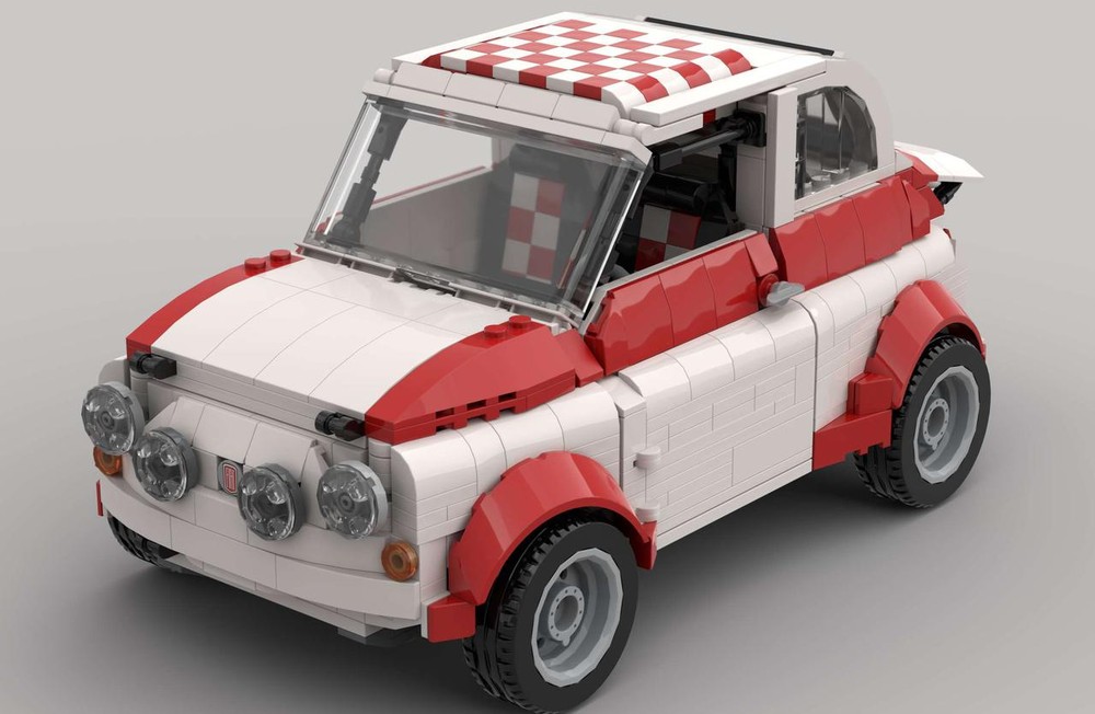 Lego Abarth 595 SS Racing car